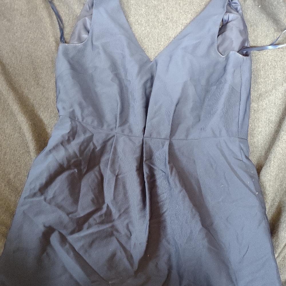 Unmarked blue dress